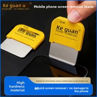Outil de démontage de batterie et de séparation d'écran pour téléphone portable KEGUAN DP-005 en acier ultra fin à haute teneur en carbone