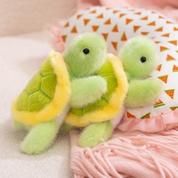Lindo Peluche de Tortuga Verde Kawaii, Juguete de Peluche Ultra Suave para Niños