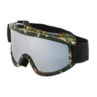 Nouvelle mode transfrontalière Anti-buée UV400 lunettes de ski d'alpinisme en plein air grand cadre sangle réglable sport