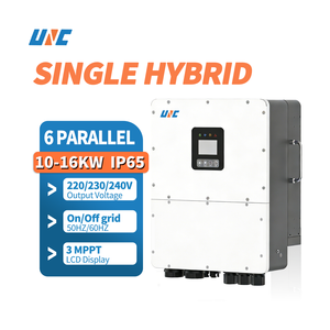 Générateur hybride 3MPPT 16000 watts 51,2 V 240 V sans batterie IP65 IP66 360. Inverseurs haute fréquence - Product Image 4