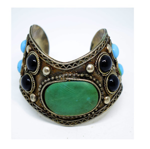 2027 Most Popular Tone Bracelet Wholesale Women's High Quality Jewelry polished brass kada <b>bangle</b> - Product Image 5
