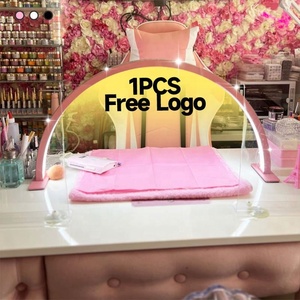 <span class=keywords><strong>Lampe</strong></span> à LED d'un demi-mois pour <span class=keywords><strong>ongles</strong></span>, fourniture d'<span class=keywords><strong>ongles</strong></span> OEM, <span class=keywords><strong>lampe</strong></span> annulaire de table en diamant, outils de manucure de salon, lumière d'appoint - Product Image 2