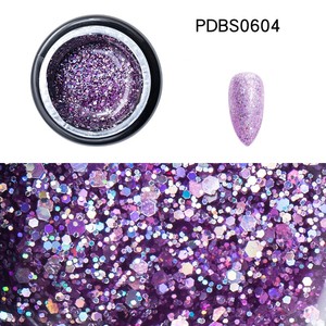 MOBRAY Marques Privées Échantillon Gratuit 15ml Vernis à Ongles Gel Couleur Néon Semi-Permanent à Dissoudre UV Couleurs Disco Réfléchissantes - Product Image 4