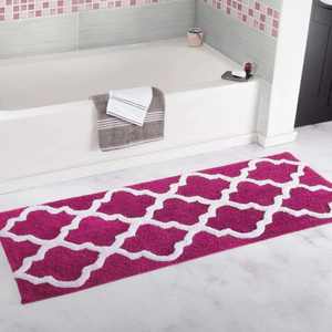 דפוס מרוקאי שטיח אמבטיה ארוך במיוחד מיקרופייבר רחיץ ללא החלקה רך סופג מחצלות אמבטיה דקורטיביות מחצלות רצפת רץ - Product Image 3