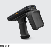 Computadora Móvil CHAINWAY C72 con Android 13, 4G+64G, WIFI, BT, GPS, 4G, Cámara, UHF RFID, Código de Barras 2D, Base de Carga