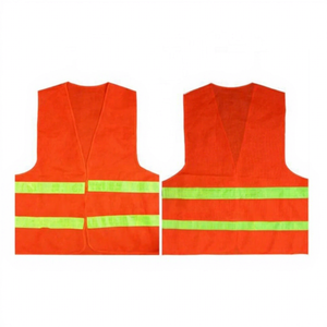 Tùy chỉnh tốt nhất khả năng hiển thị cao an toàn Áo ghi lê Hi VIS phản xạ vest xây dựng cho nam giới làm việc an toàn vest - Product Image 1