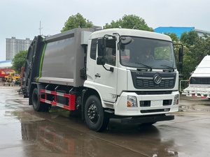 Vehículo compactador de residuos hidráulico de 6 metros cúbicos, camión de basura compactador de carga trasera de 5, 8, 10, 15, 20 metros cúbicos - Product Image 2