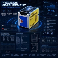 Capteur laser Distance réglable 20~50m Anti-interférence Inspection industrielle Haute précision Protection IP65 Sortie 4-20mA