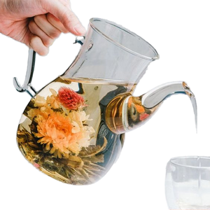 ชาดอกไม้ทรงกลมสูตรพิเศษ บานสะพรั่งสวยงาม ชาเขียวออร์แกนิกทำมือ - Product Image 1