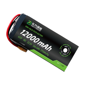 DEFNOCO 12Ah 12000mAh <span class=keywords><strong>6S1P</strong></span> 22.2v 세미 솔리드 스테이트 산업용 드론 배터리 팩 - Product Image 2