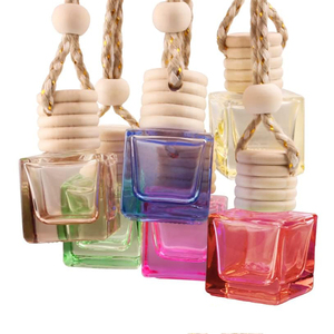 Đầy màu sắc cổ 8ml 10ml Vent Clip tự động Tinh dầu nước hoa làm mát không khí xe hơi rõ ràng Rỗng Xe sậy khuếch tán chai - Product Image 6