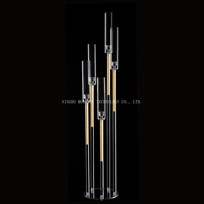 108สูงสีทอง + อะคริลิก5หัวทีละขั้นตอน