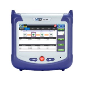 เครื่องวัด OTDR รุ่น USA VeEX FX150 Mini สำหรับเครือข่ายไฟเบอร์ FTTH หน้าจอสัมผัสสี TFT ขนาด 5 นิ้ว รองรับมัลติโหมด 850/1300nm - Product Image 1