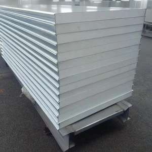 Panneau en <span class=keywords><strong>polystyrène</strong></span> imperméable, installation facile, panneaux sandwich en acier galvanisé, polyuréthane/PIR/<span class=keywords><strong>laine</strong></span> <span class=keywords><strong>de</strong></span> <span class=keywords><strong>roche</strong></span>/<span class=keywords><strong>laine</strong></span> <span class=keywords><strong>de</strong></span> verre - Product Image 5