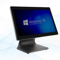 Syse POS 15,6 дюймов алюминиевый корпус кассовый аппарат емкостный сенсорный экран точки продажи для розничной продажи Epos система