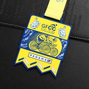 Medaglie Sportive in Metallo Smaltato <span class=keywords><strong>per</strong></span> Ciclismo, Medaglie in Lega di Zinco con Logo <span class=keywords><strong>per</strong></span> Eventi Ciclistici, <span class=keywords><strong>Regalo</strong></span> <span class=keywords><strong>per</strong></span> Ciclisti - Product Image 6