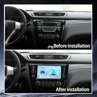 Nissan Trail J11 Qashqai için 2 Din Android 15 araba radyo çalar Navi GPS AI ses Wifi BT HD ters ekran