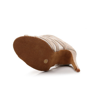 Chaussures de <span class=keywords><strong>danse</strong></span> <span class=keywords><strong>latine</strong></span> en dentelle beige de 9 cm, <span class=keywords><strong>bottines</strong></span> de <span class=keywords><strong>danse</strong></span> salsa et de <span class=keywords><strong>danse</strong></span> de salon, <span class=keywords><strong>bottines</strong></span> de <span class=keywords><strong>danse</strong></span> tango et jazz à lacets avec fermeture éclair - Product Image 6