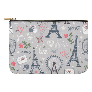 Borsa per il Trucco e Astuccio in Tela con Motivo Caramella e Chiusura a Cerniera Modello XHF-COSMETIC-190024 - Product Image 3