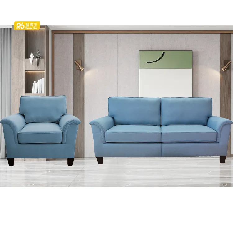 Suefe fabric sofa, large living room furniture fabric sofa set