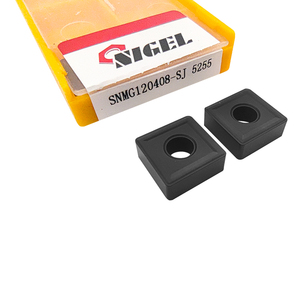 Chất Lượng Cao SNMG120408 Phủ Cacbua Chèn Vonfram Xi Măng Cacbua Chèn Máy Tiện Công Cụ Cắt - Product Image 1
