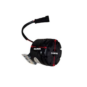 Klaxon d'avertissement de circulation 12V 24V universel à fixation murale en plastique avec son d'avertissement pour camion et véhicule de construction - Product Image 2