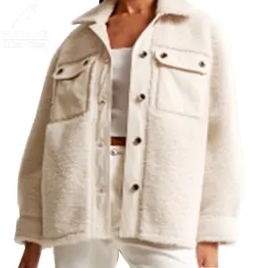 Kadınlar için YuFan moda tasarım popüler kış kaşmir palto rüzgarlık Alpaca ceket bayanlar giyim
