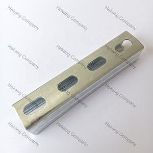 Canali in Acciaio Zincato ad Alto Contenuto di Zinco 41x41 con Scanalature per Supporto - Product Image 4