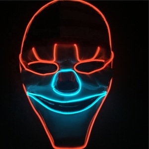 Nuevo diseño, Popular Cosplay luminosa miedo <span class=keywords><strong>diablo</strong></span> <span class=keywords><strong>Halloween</strong></span> resplandor máscara - Product Image 1