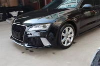 Kit de Parachoques Delantero para Auto A7 S7 C7 C7.5, Estilo RS7, con Rejilla de Panal, para Audi A7 S7 C7 C7.5 2009-2018