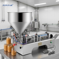Machine de remplissage automatique pneumatique horizontale à tête unique pour l'huile d'olive, les boissons aromatisées, le lait