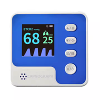Capnographe vétérinaire portable ETCO2, moniteur de signes vitaux pour le diagnostic et les tests standard des animaux, dispositif à usage vétérinaire CA10M-VET
