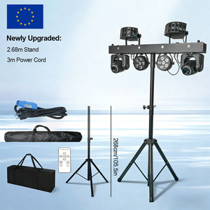 Vente directe usine : Barre de projecteurs portables à tête mobile LED RGBW, faisceau, Derby, Par, Spot, Stroboscope, effet 5-en-1, avec support pour KTV et DJ - Product Image 1