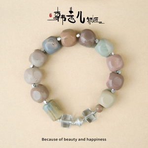 Bracelet classique en perles de pierres précieuses, bijoux élastiques de guérison, accessoire quotidien polyvalent idéal pour les cadeaux et les commandes en gros - Product Image 4