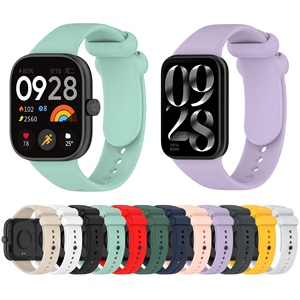 Bracelet de montre intelligente en silicone de remplacement, sangle Correa pour Xiaomi <span class=keywords><strong>Mi</strong></span> <span class=keywords><strong>Band</strong></span> 8 9 Pro, bracelet de montre pour Redmi Watch <span class=keywords><strong>4</strong></span> - Product Image 1