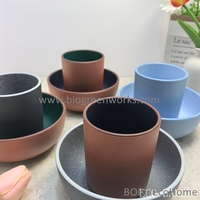 Vaisselle réutilisable anti-chute en RPET écologique |   Ensemble de gobelets, bols et assiettes en plastique, compatibles micro-ondes, sans BPA |   Prix direct usine, faible MOQ