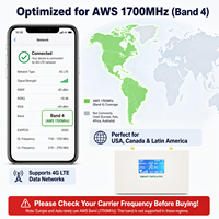 Amplificador de Señal Celular EasyBoost AWS1700MHz Banda 4, Kit Completo con Monitoreo por Aplicación Tuya, Repetidor GSM 3G 4G 5G para Hogar y Oficina