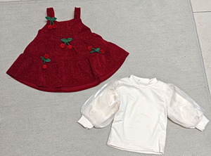 Vestido de Invierno para Bebé Niña, Vestido de Princesa de Terciopelo, Estilo Coreano, Vestido para Niña de Un Año - Product Image 2