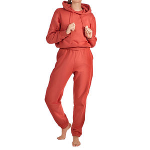 Pantalon de jogging pour femme, taille élastique, hiver - Haute qualité, 100% coton, décontracté et sportif, à porter au quotidien - Product Image 5