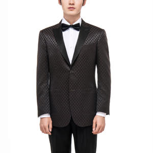 Traje formal italiano <span class=keywords><strong>para</strong></span> hombre, traje formal de noche <span class=keywords><strong>para</strong></span> boda, trajes formales de estilo africano, traje de hombre personalizado, corte ajustado, traje de novio - Product Image 2