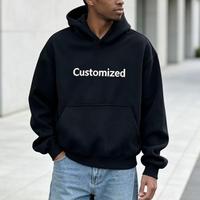 Sweat-shirt à capuche 100% coton, poids lourd, blanc, unisexe, sweat-shirts unis, impression par transfert DTF