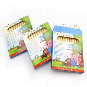 กล่องดินสอพิมพ์โลโก้ตามสั่ง ชุด 12 สี สำหรับโปรโมชั่น - Product Image 1