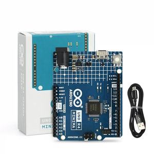 Ard UNO R4 WIFI MINIMA <span class=keywords><strong>Officiel</strong></span> Original Ard UNO Carte de Développement MCU Originale RA4M1 <span class=keywords><strong>Kit</strong></span> Complet - Product Image 2