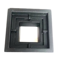 JYD – couvercle carré en aluminium pour escaliers carrés de 1 pouce, balbustes/broches/pièces Post-décoratives