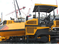 Equipo de Construcción de Carreteras, Pavimentadora de Asfalto y Concreto de 9 Metros de Ancho, Modelo CLG509A, con Precio de Fábrica