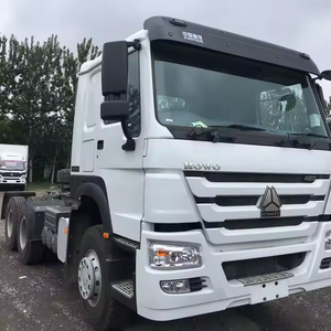 Camion tracteur SINOTRUK HOWO vente à bas prix 6X4 10 roues 380Hp 400Hp tête de tracteur remorque de camion à vendre au Congo - Product Image 2