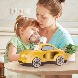 Nebulizador de Compresor para Uso Doméstico con Lindo Diseño de Juguete para Niños, Nebulizador Portátil - Product Image 4