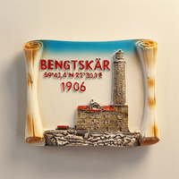 Benutzer definierte Magnet Lanada Spanisch Lanza rote Kühlschrank Magnet Tourist Souvenir 3D Harz Magnete für Kühlschrank