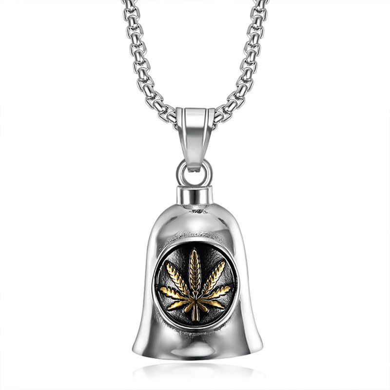 Pendentif simple bicolore