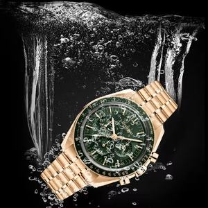 Montre-bracelet de luxe personnalisée, étanche, pour hommes, OEM ODM, montre pour hommes, chronographe de qualité supérieure, montre personnalisée avec logo - Product Image 2